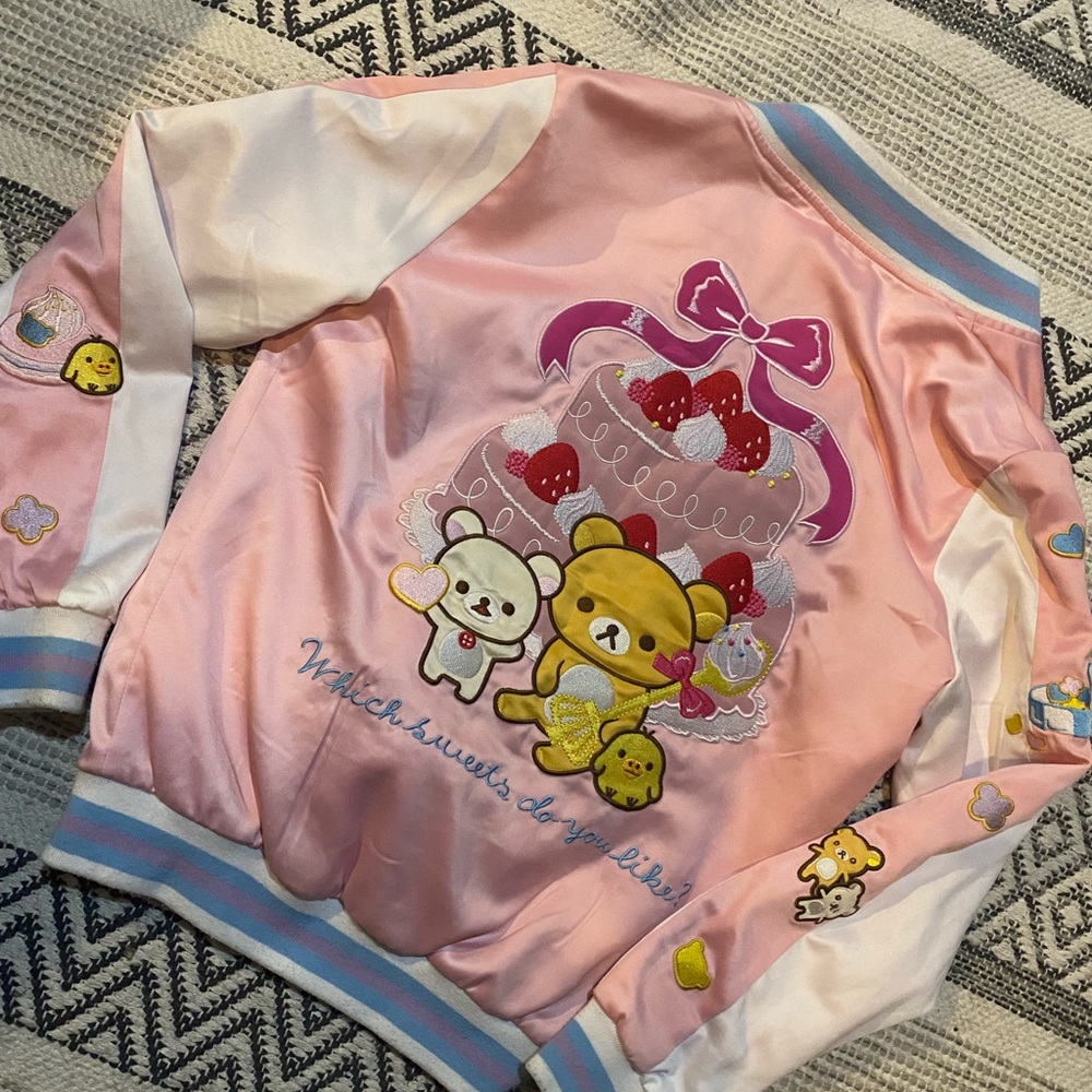 Rilakkuuma Japan LA Bomber Jacket